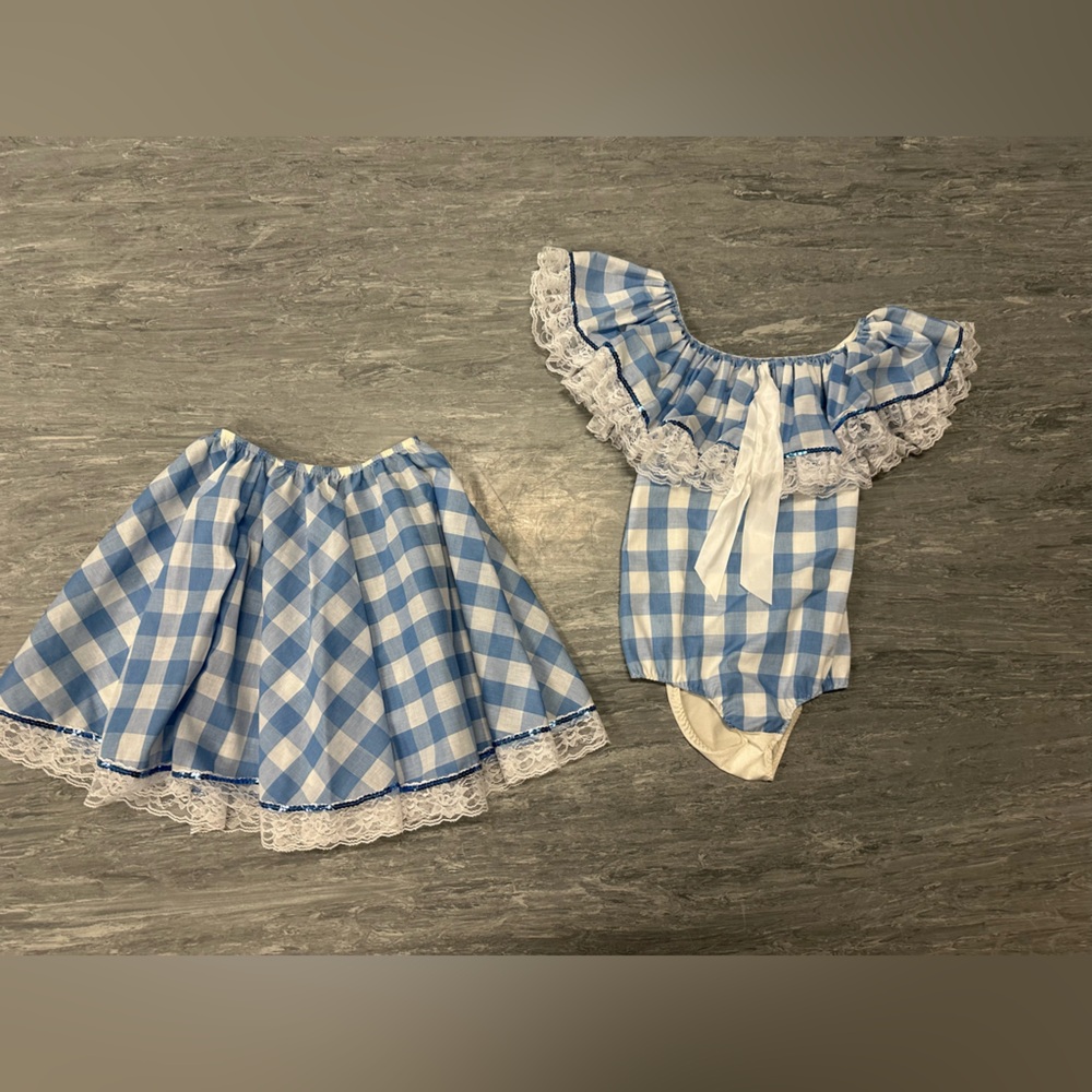 dorothy dance or theater costume can be styles with or without skirt
